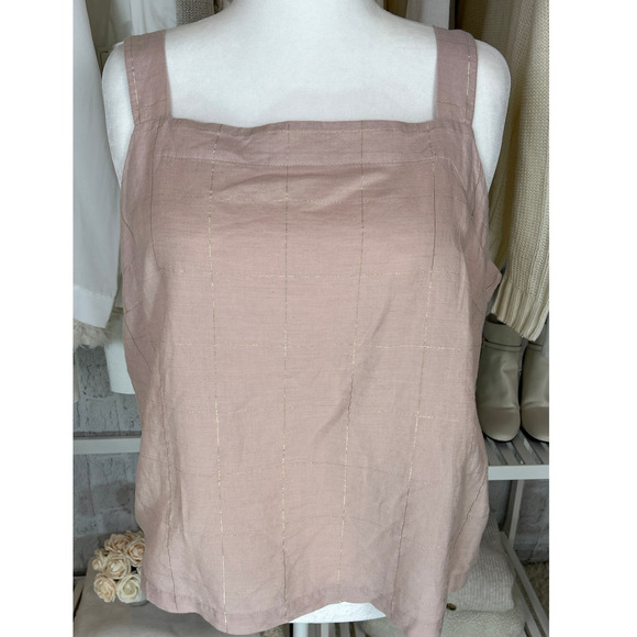 a.n.a. & Liz Claiborne Women's Size 2XL Set of 2 Summer Linen Blend Tanks #0448 - Picture 9 of 16
